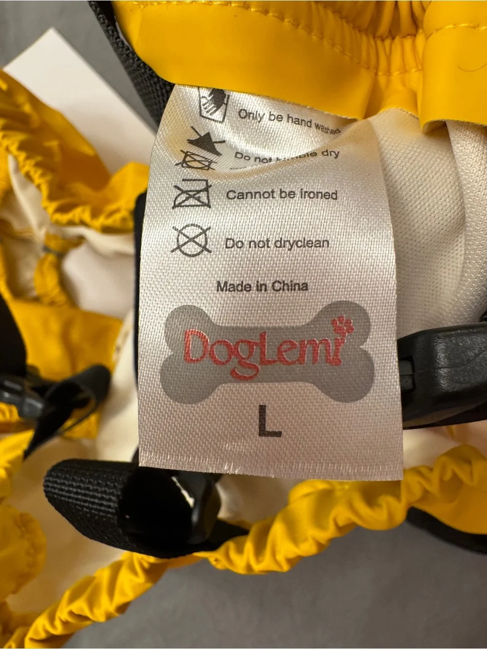 Yellow Waterproof Dog Rain Suit with Booties - All-Weather Protection